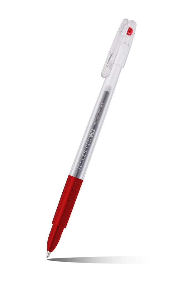 Foto Lápiz gel 0.5mm Jeller Pen Rojo